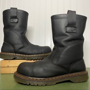 Dr Martens Industrial Steel Toe Safety Boots #10294 ASTM Rated